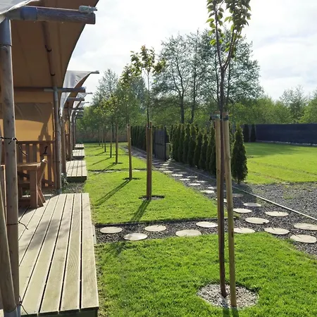Luxury tent Baza Maciejowka Miedzywodzie